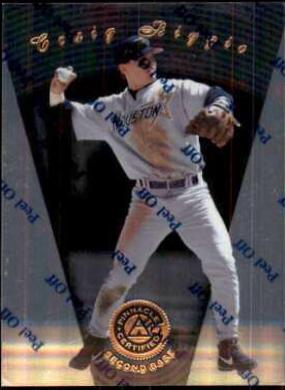 Craig Biggio #9 Baseball Cards 1997 Pinnacle Certified