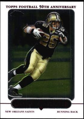 Deuce McAllister #1 Football Cards 2005 Topps Chrome
