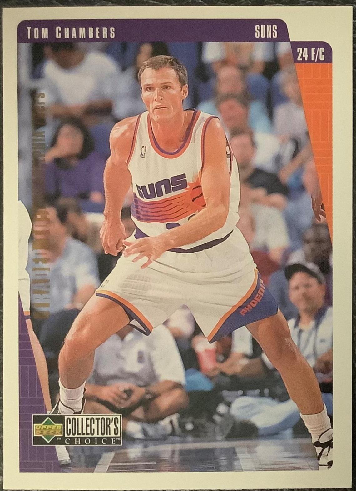 Tom Chambers #308 Basketball Cards 1997 Collector's Choice