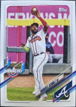 Marcell Ozuna #47 Baseball Cards 2021 Topps Opening Day