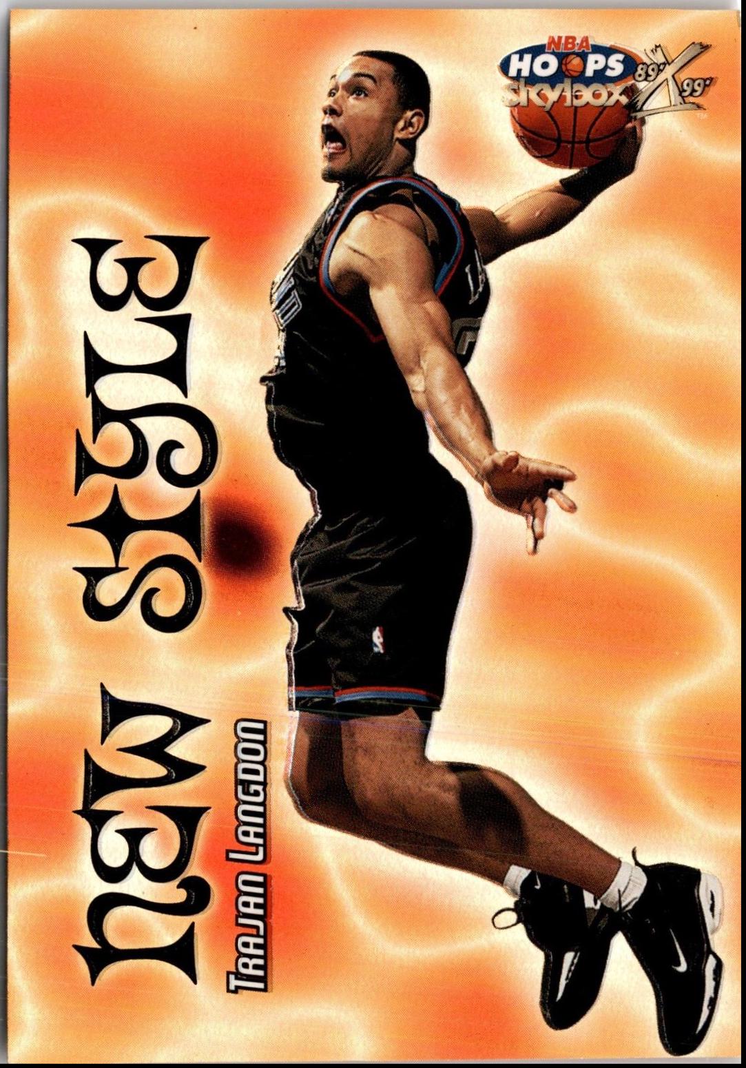 Trajan Langdon #7NS Basketball Cards 1999 Hoops Decade New Style