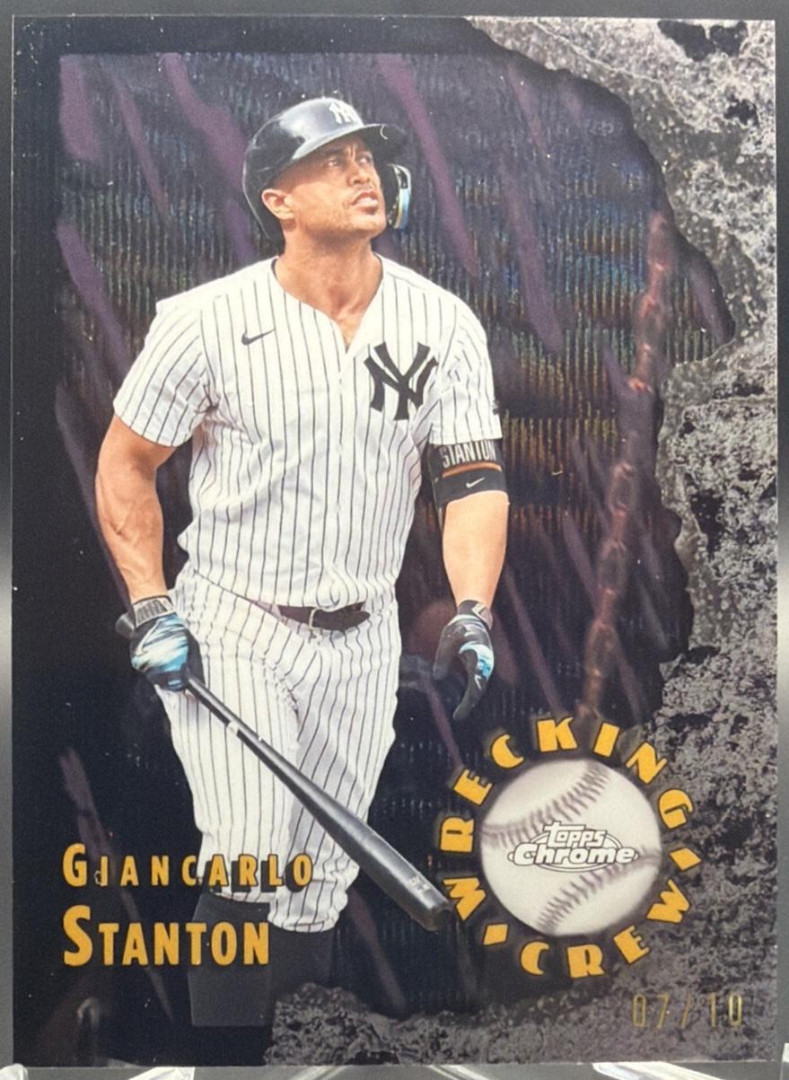 Giancarlo Stanton [Black] #WC-8 Prices | 2026 Topps Chrome