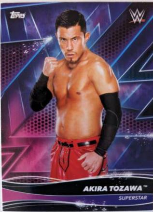 Akira Tozawa #3 Wrestling Cards 2021 Topps WWE Superstars