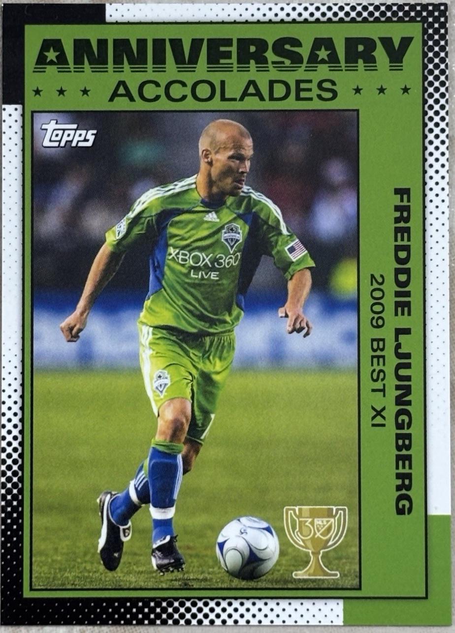 Freddie Ljungberg #AA-14 2025 Topps MLS 30th Anniversary Accolades