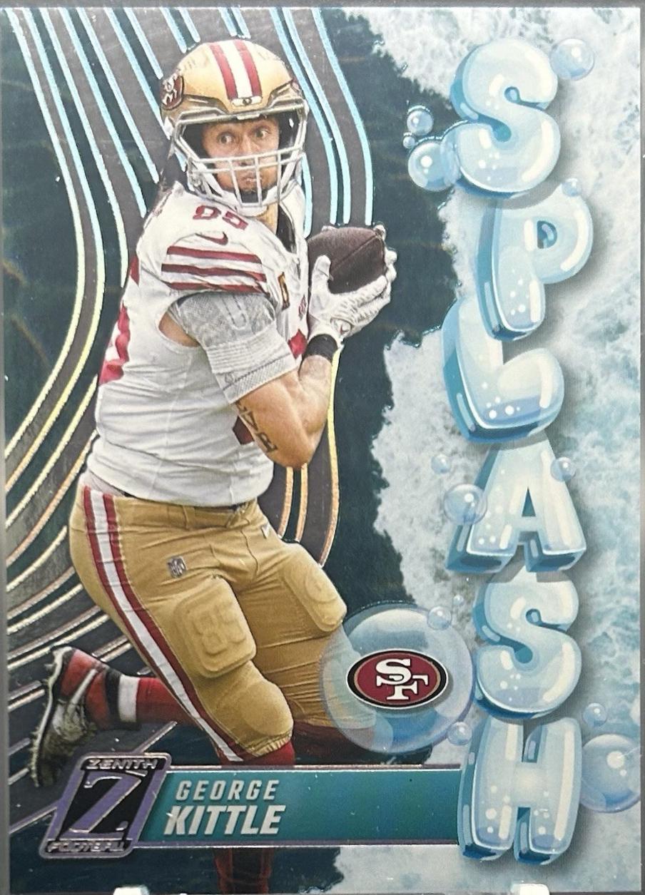 George Kittle #24 Football Cards 2024 Panini Zenith Splash