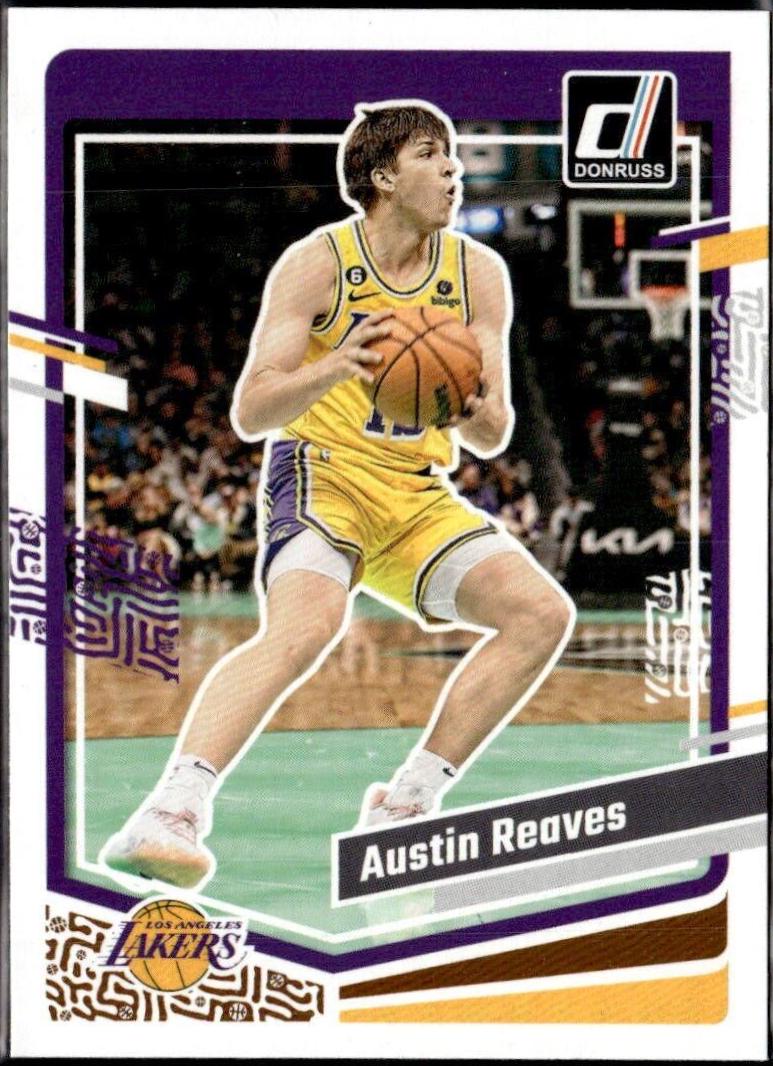 Austin Reaves #18 Basketball Cards 2023 Panini Donruss