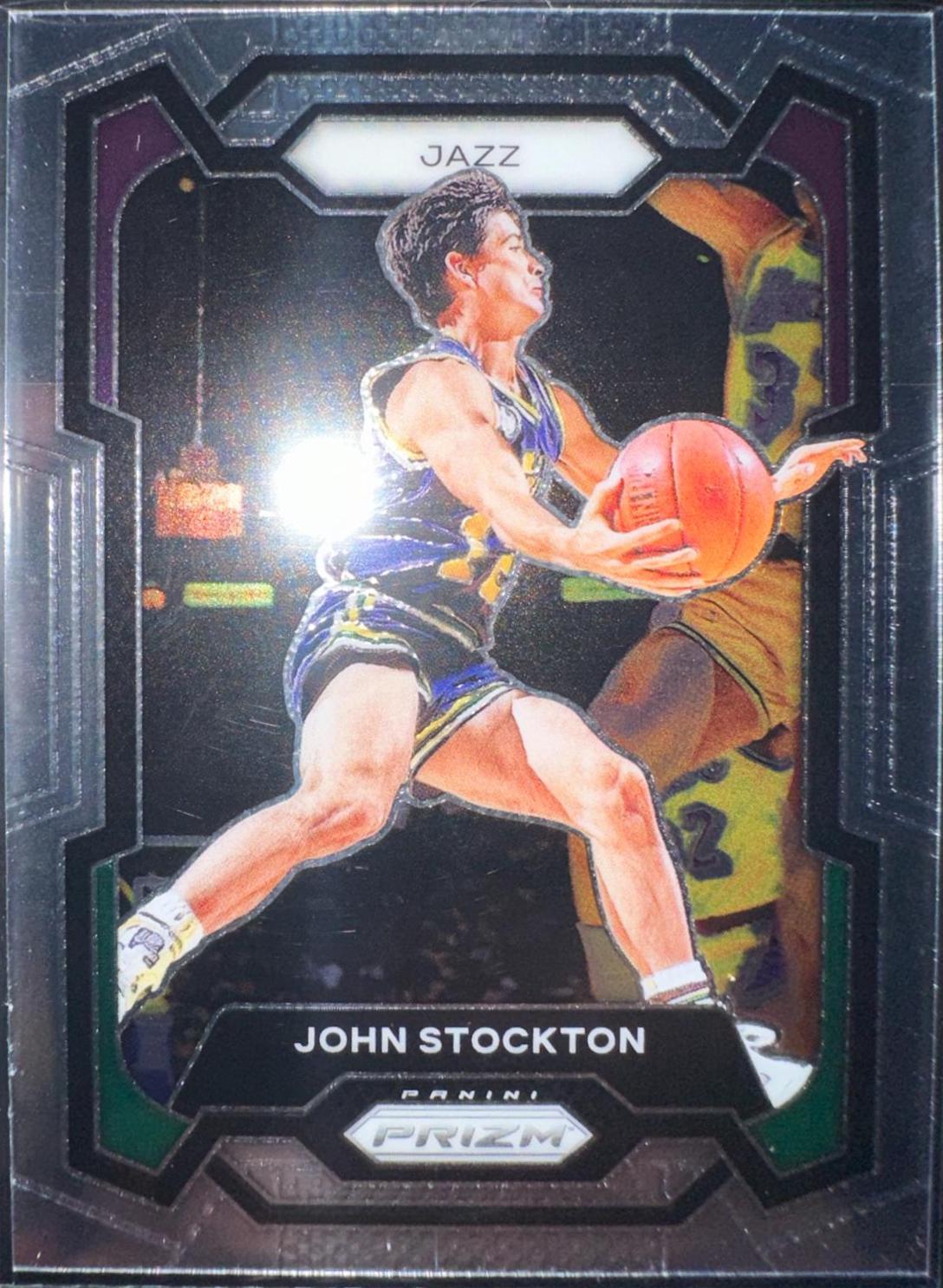 John Stockton #198 Basketball Cards 2023 Panini Prizm