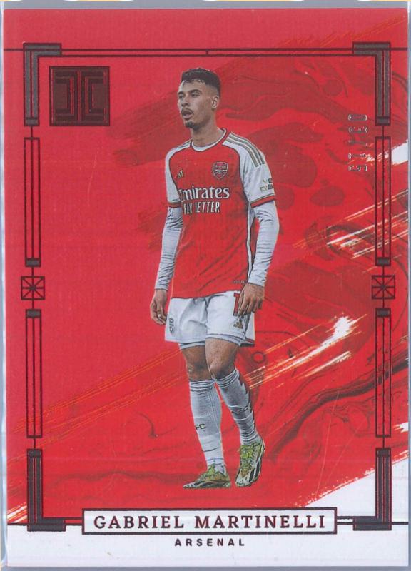 Gabriel Martinelli #114 2023 Panini Impeccable Premier League