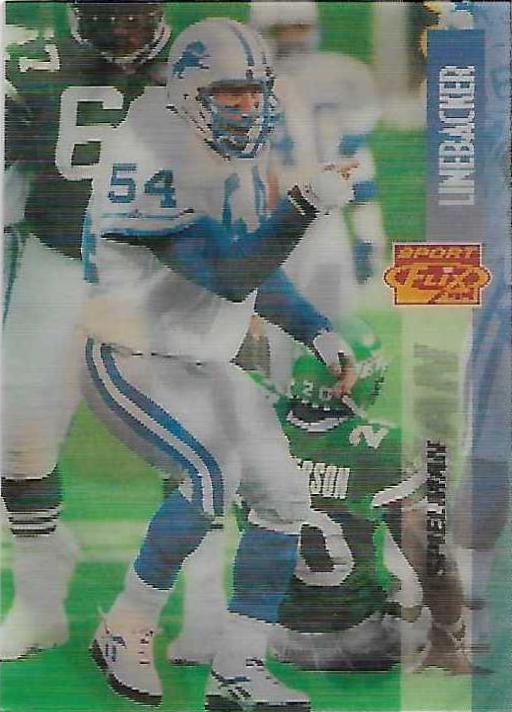 Chris Spielman #6 Football Cards 1995 Sportflix