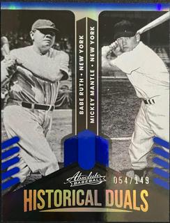 Babe Ruth, Mickey Mantle