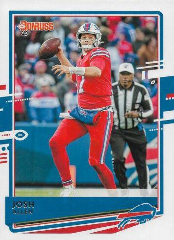 Josh Allen #40 Football Cards 2020 Panini Donruss