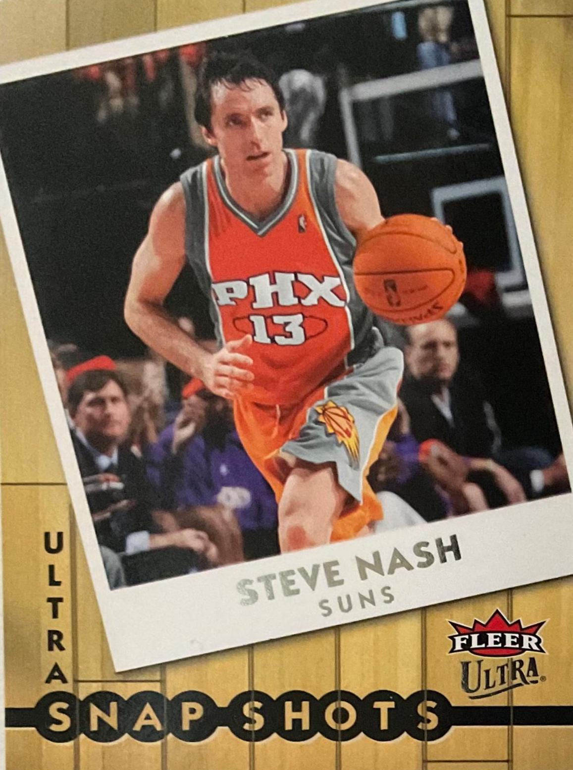Steve Nash #32 Basketball Cards 2007 Ultra Snap Shots