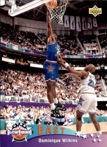 Dominique Wilkins #433 Basketball Cards 1992 Upper Deck