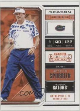 Steve Spurrier #89 2018 Panini Contenders Draft Picks Football