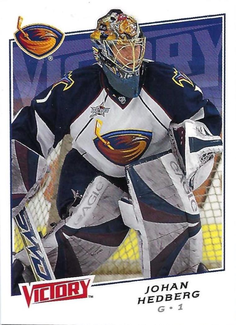 Johan Hedberg #190 2008 Upper Deck Victory Hockey