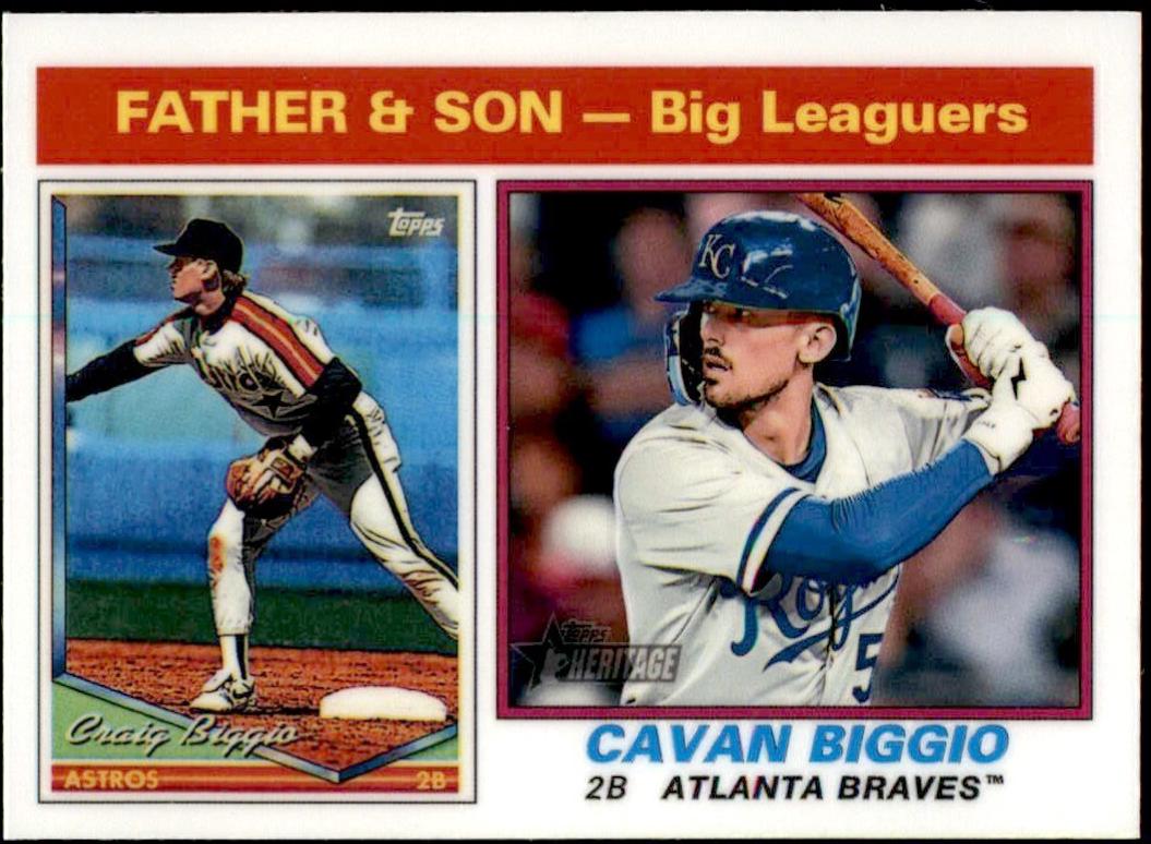 Cavan Biggio / Craig Biggio [Chrome Variation] #68