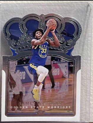 James Wiseman #80 Basketball Cards 2021 Panini Crown Royale