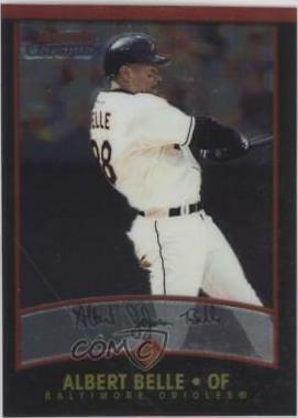 Albert Belle #6 Baseball Cards 2001 Bowman Chrome