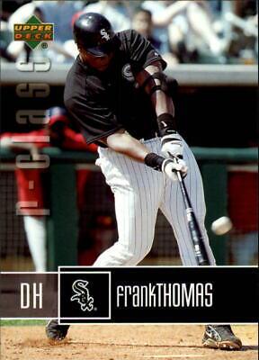 Frank Thomas #90 Baseball Cards 2004 Upper Deck R Class