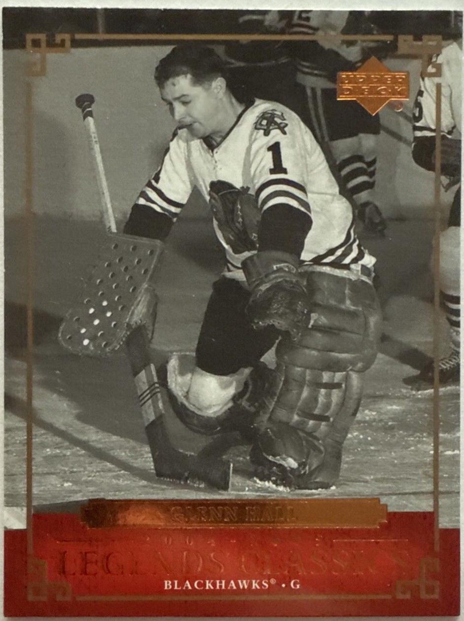 Glenn Hall #26 Hockey Cards 2004 Upper Deck Legends Classics
