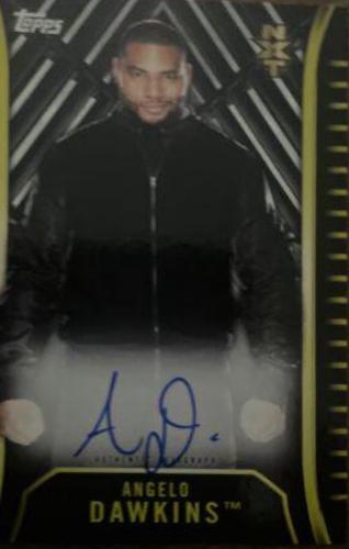 Angelo Dawkins #A-AD Wrestling Cards 2018 Topps WWE NXT Autographs