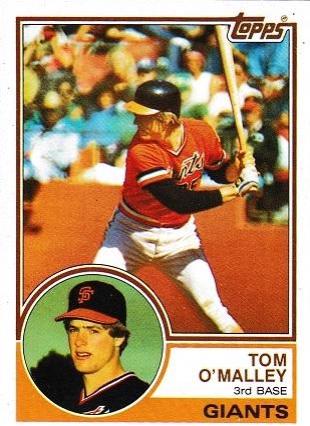 Tom O'Malley #663 Baseball Cards 1983 Topps