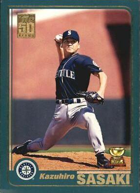 Kazuhiro Sasaki #720 Baseball Cards 2001 Topps