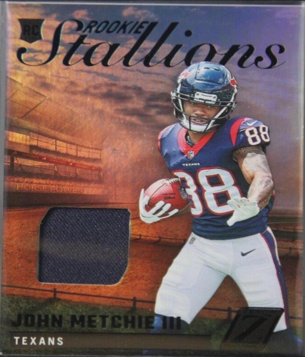 John Metchie III #RS-JM Football Cards 2022 Panini Zenith Rookie Stallions