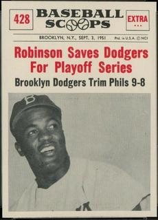 Robinson Saves Dodgers for