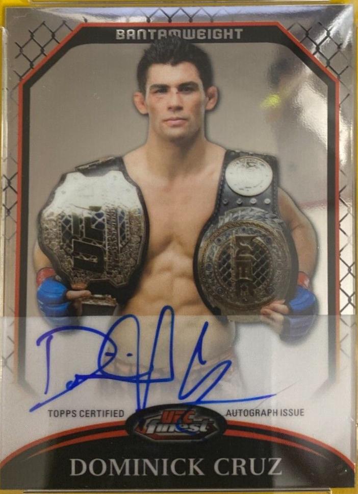 Dominick Cruz #A-DC Ufc Cards 2011 Finest UFC Autographs