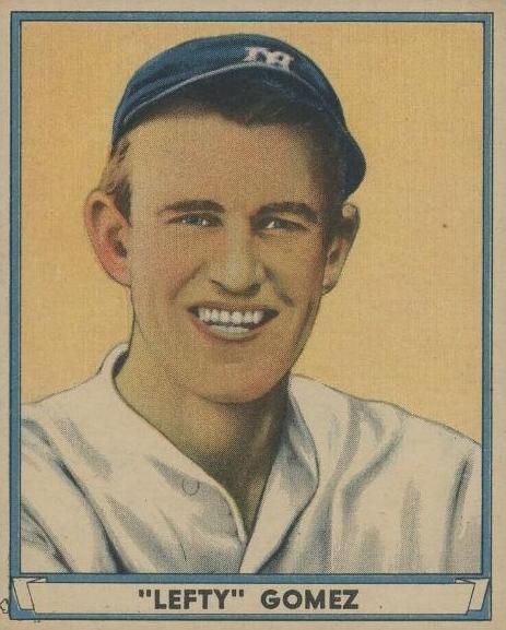 Lefty Gomez #72 Baseball Cards 1941 Play Ball