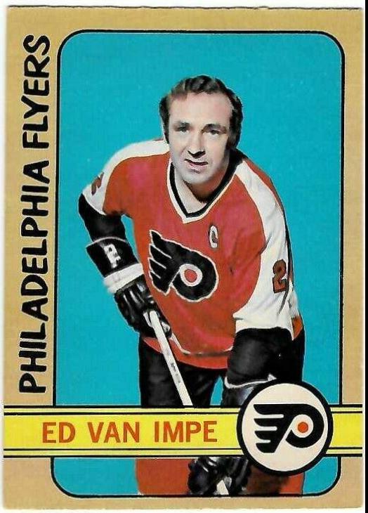 Ed Van Impe #33 Hockey Cards 1972 O-Pee-Chee
