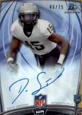 Devin Street #16 Football Cards 2014 Bowman Chrome Rookie Autograph