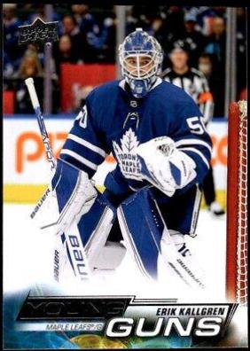 Erik Kallgren #208 Hockey Cards 2022 Upper Deck