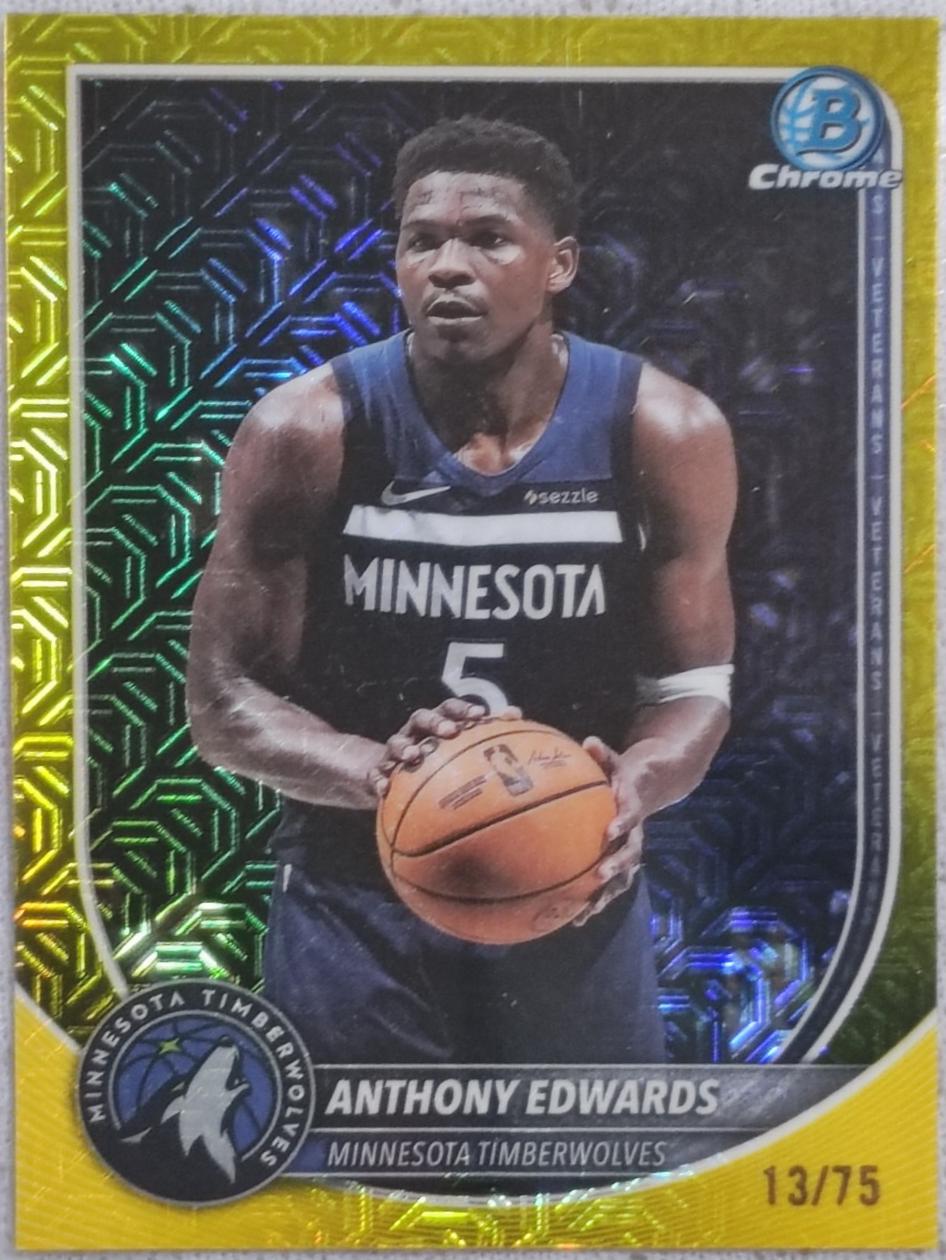 Anthony Edwards [Yellow Border] #103