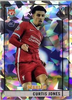 Curtis Jones #41 2020 Topps Merlin Chrome UEFA Champions League