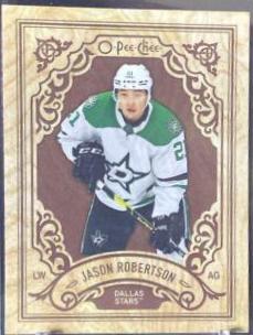 Jason Robertson #W-JR Hockey Cards 2023 O-Pee-Chee Wood