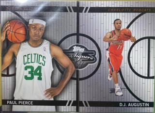 Paul Pierce / D. J. Augustin #CF-9 CF-49
