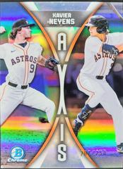 Xavier Neyens [Refractor] #A-10 Baseball Cards 2025 Bowman Draft Axis Prices