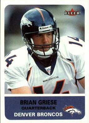 Brian Griese #148 2002 Fleer Football
