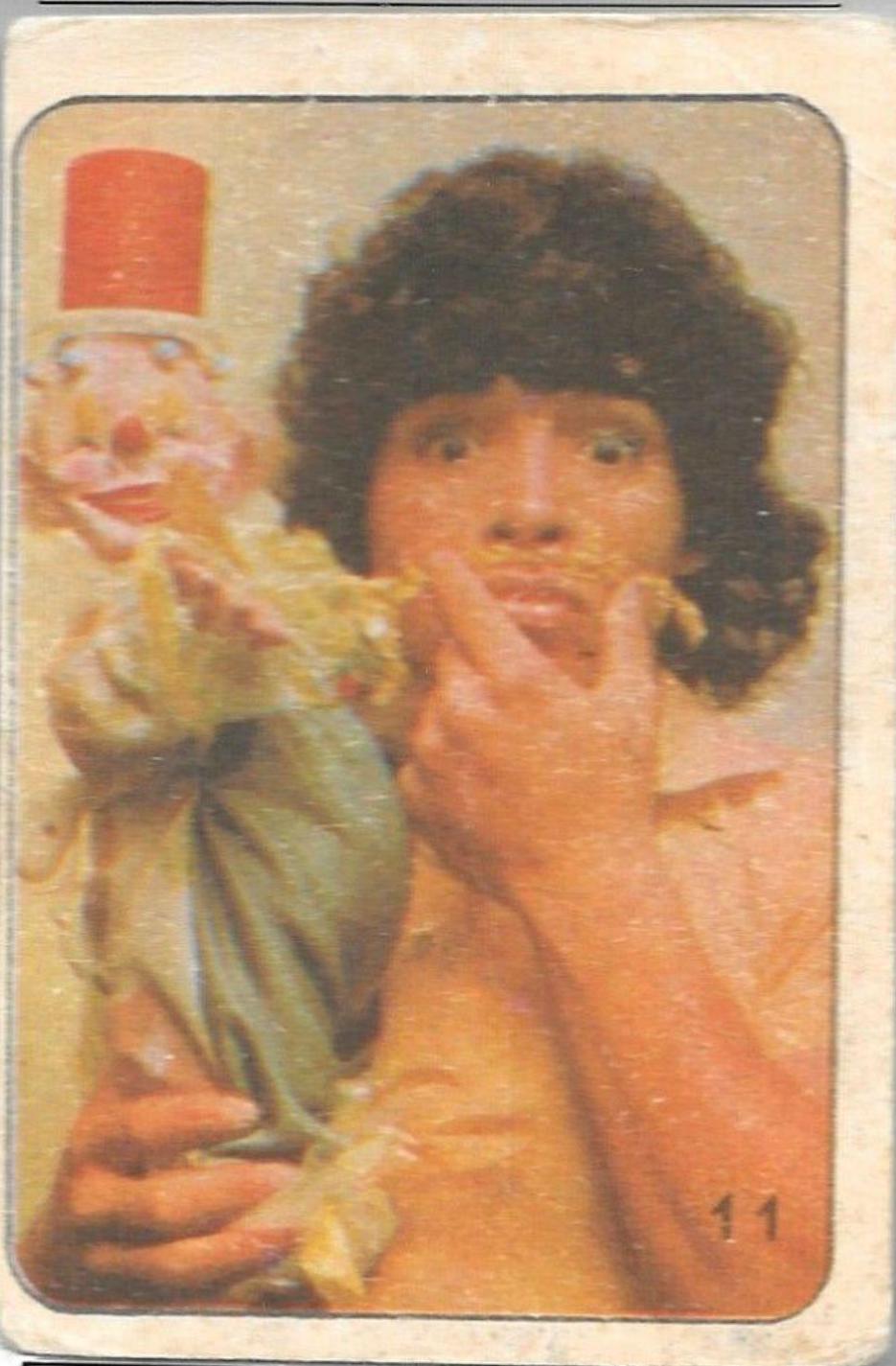 Diego Maradona #11 Soccer Cards 1979 Industria Argentina Super Futbol