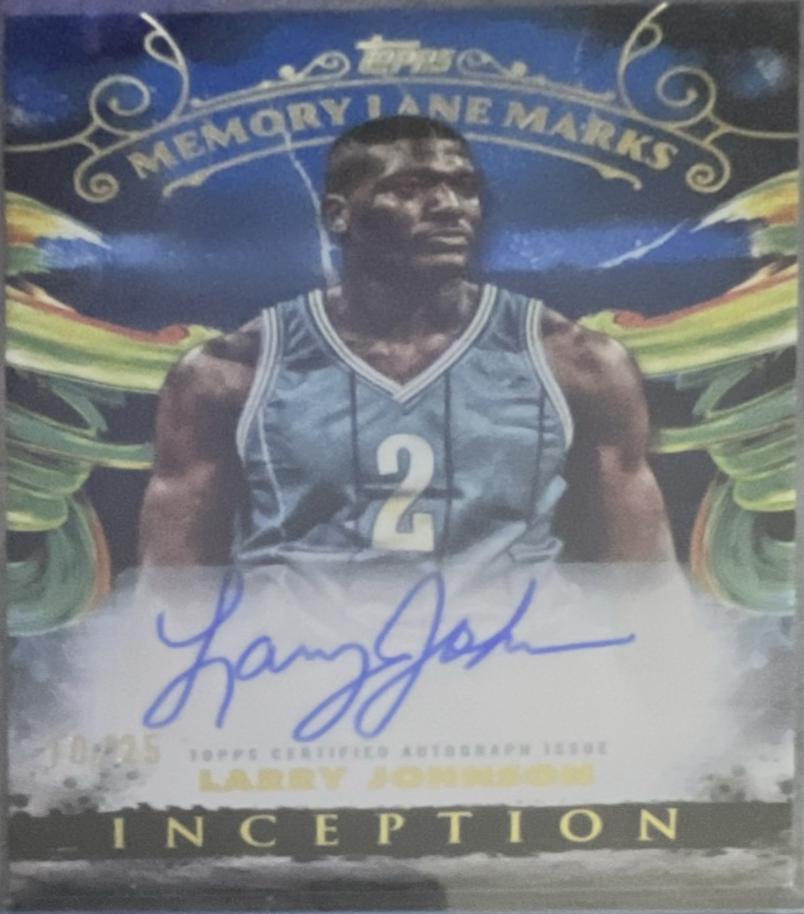 Larry Johnson [Blue] #MLM-LJ