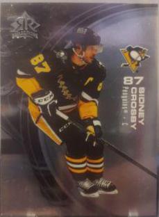Sidney Crosby #30 Hockey Cards 2021 Upper Deck Triple Dimensions Reflections