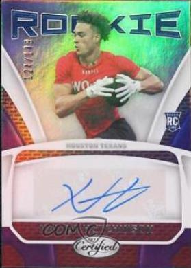 Xavier Hutchinson #RS-10 Football Cards 2023 Panini Certified Rookie Signatures