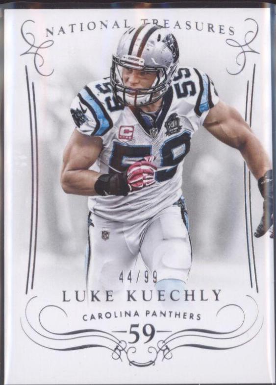 Luke Kuechly #10 Football Cards 2014 Panini National Treasures