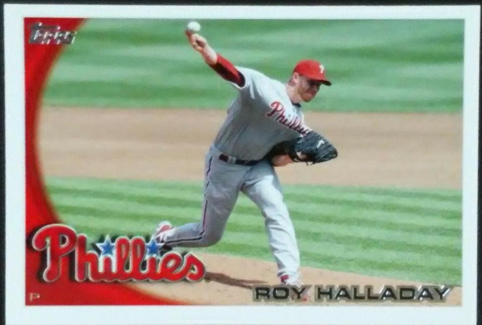 Roy Halladay #US-100 Baseball Cards 2010 Topps Update