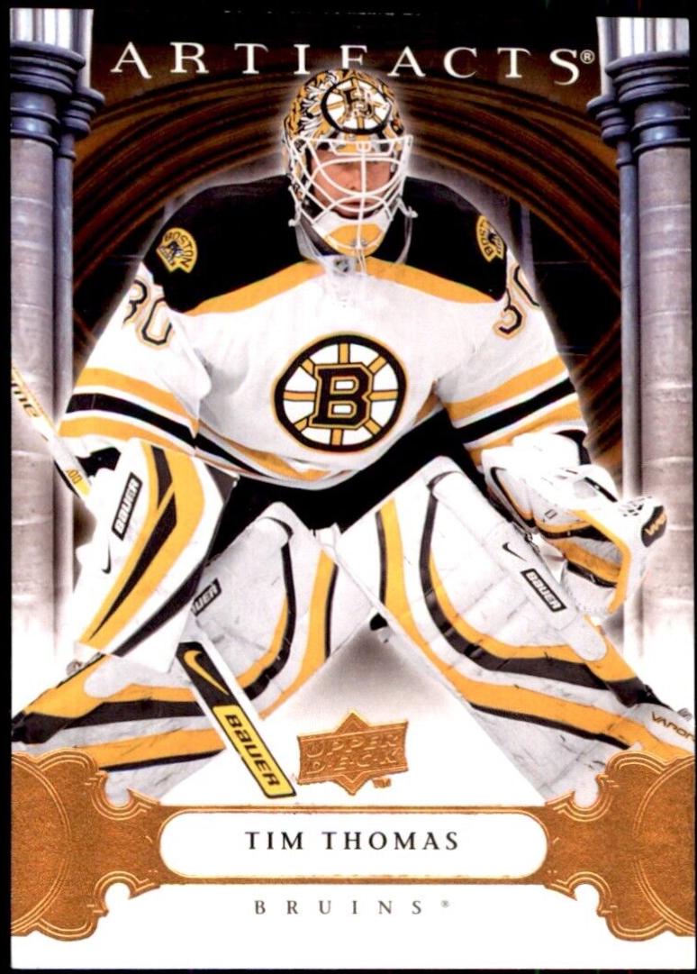 Tim Thomas #33 Hockey Cards 2009 Upper Deck Artifacts