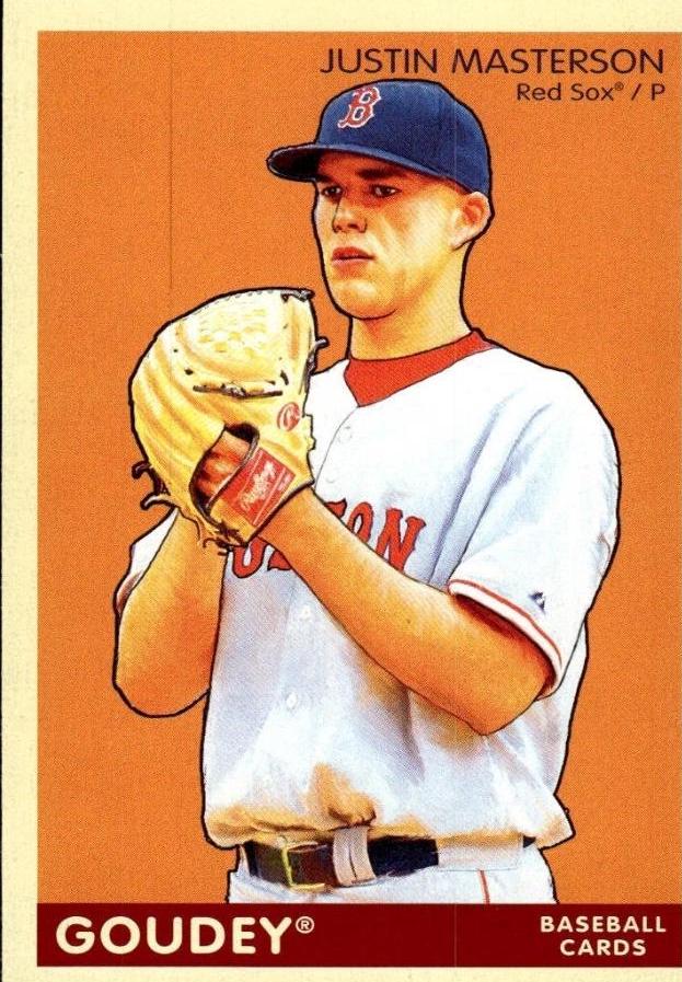 Justin Masterson #24 Baseball Cards 2009 Upper Deck Goudey