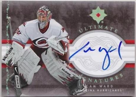 Cam Ward #US-CW Hockey Cards 2006 Ultimate Collection Signatures