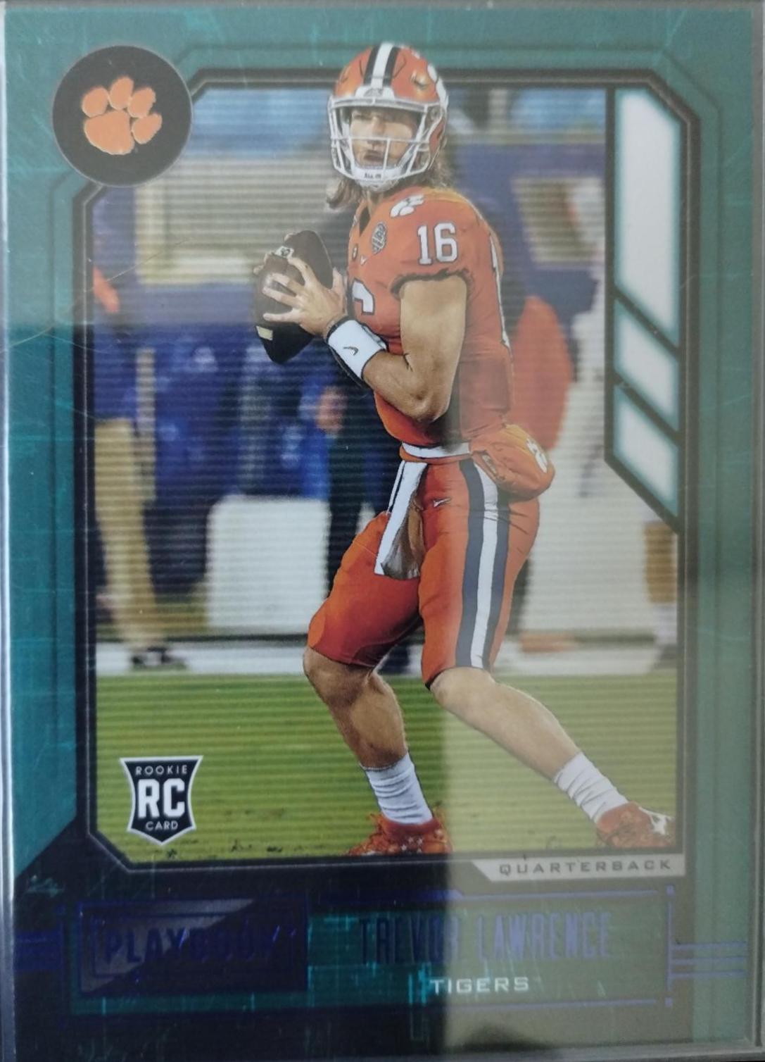 trevor lawrence #332 Football Cards 2021 Panini Chronicles Draft Picks Playbook